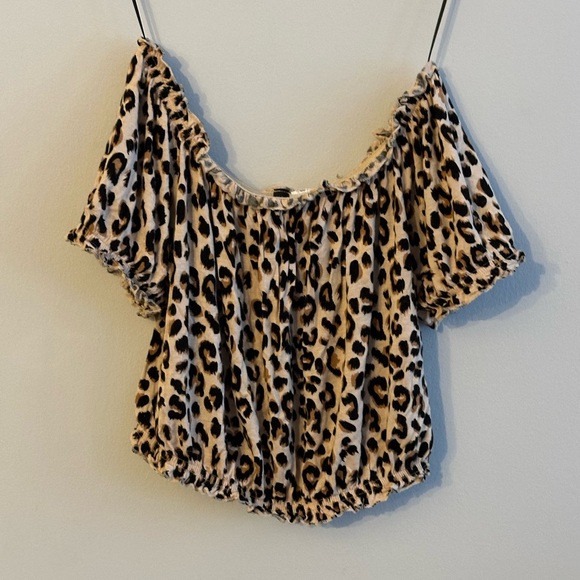 Leopard Short Sleeve Shirt H&M Divided - Picture 5 of 12